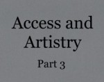 Access and Artistry: Part 3 - Audio Description