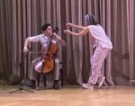 A Mother-Son Duo Exchange Expertise