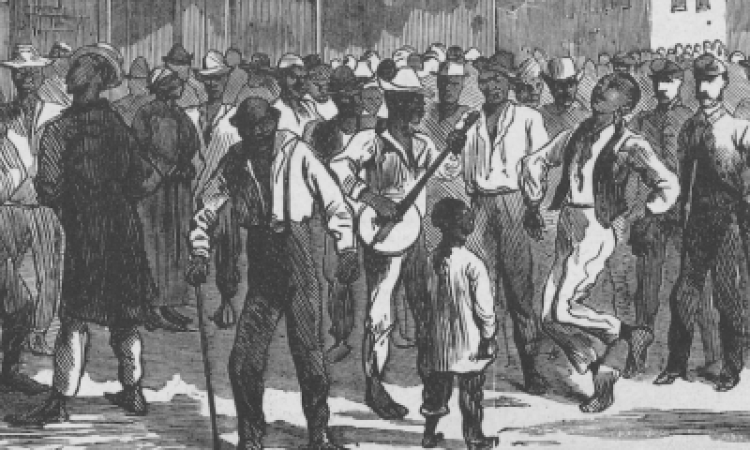 Voter Registration in NC, Courtesy of Harper's Weekly