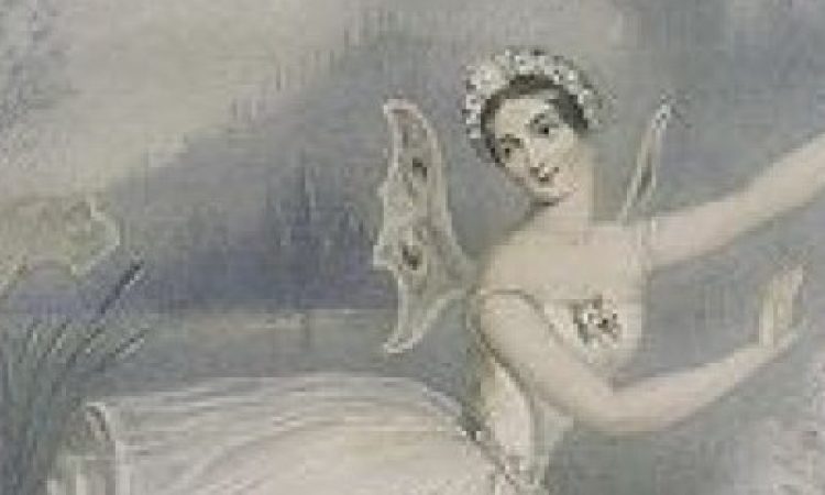 Carlotta Grisi in "Giselle". Wikimedia Commons, public domain.
