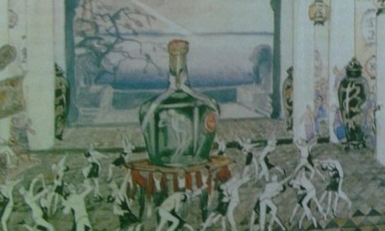 The Red Poppy, scenery by M. Kurilko